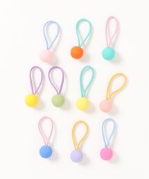 Fun & Daily | F&D : 10セット・キッズヘアゴム(ヘアゴム)