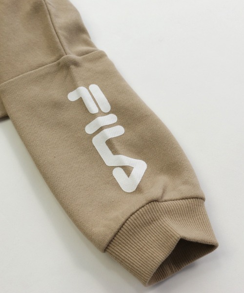FILA(フィラ)の「FILA/フィラ ロゴバリエーション長袖ロンパース(ロンパース・キッズ・チャコールグレー/ブラック/ベージュ/オフホワイト/ブラック系その他/ベージュ系その他・80cm/90cm/70cm)」の14枚目の写真
