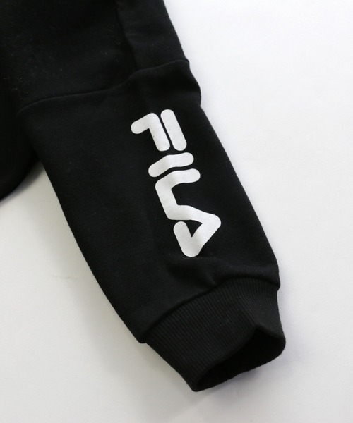 FILA(フィラ)の「FILA/フィラ ロゴバリエーション長袖ロンパース(ロンパース・キッズ・チャコールグレー/ブラック/ベージュ/オフホワイト/ブラック系その他/ベージュ系その他・80cm/90cm/70cm)」の12枚目の写真