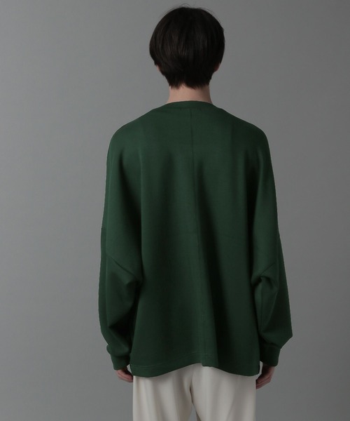 HARE(ハレ)の「ドルマンカットソー(HARE)(Tシャツ/カットソー・メンズ・オフホワイト/ブラック/グレー/グリーン/ブルー・FREE)」の12枚目の写真