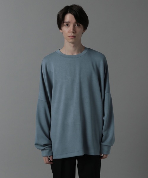 HARE(ハレ)の「ドルマンカットソー(HARE)(Tシャツ/カットソー・メンズ・オフホワイト/ブラック/グレー/グリーン/ブルー・FREE)」の19枚目の写真