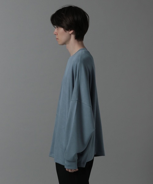 HARE(ハレ)の「ドルマンカットソー(HARE)(Tシャツ/カットソー・メンズ・オフホワイト/ブラック/グレー/グリーン/ブルー・FREE)」の20枚目の写真