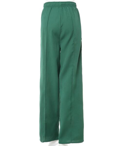 INGNI（イング）の「サイドラインイージーワイド／パンツ（その他パンツ・レディース・ブラック/オレンジ/グリーン・FREE）」の13枚目の写真