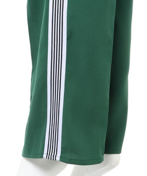 INGNI（イング）の「サイドラインイージーワイド／パンツ（その他パンツ・レディース・ブラック/オレンジ/グリーン・FREE）」の9枚目の写真