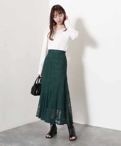 archives（アルシーヴ）の「２ｗａｙパワショルＴＯＰＳ（Tシャツ/カットソー・レディース・グリーン系その他/ブラック/オフホワイト/ブラウン・MEDIUM）」の8枚目の写真