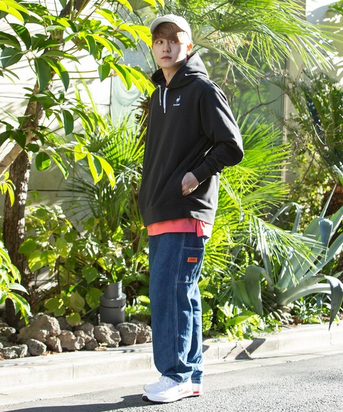 le coq sportif（ルコックスポルティフ）の「エアロンスウェットパーカー メンズ ウェア ジャージ スウェット トレーニング トレーニングウェア スポーツウェア（パーカー・メンズ・ブラック/杢グレー/オレンジ系その他/グレイッシュブルー・S/M/L/XL）」の15枚目の写真