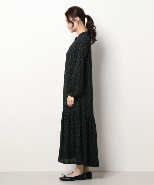 MADEMOISELLE ROPE'(マドモアゼル ロペ)の「【JUST FEMALE】FORGETワンピース(ワンピース・レディース・ブラック・FREE)」の3枚目の写真