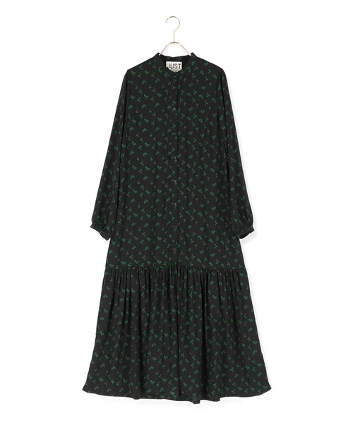 MADEMOISELLE ROPE'(マドモアゼル ロペ)の「【JUST FEMALE】FORGETワンピース(ワンピース・レディース・ブラック・FREE)」の1枚目の写真