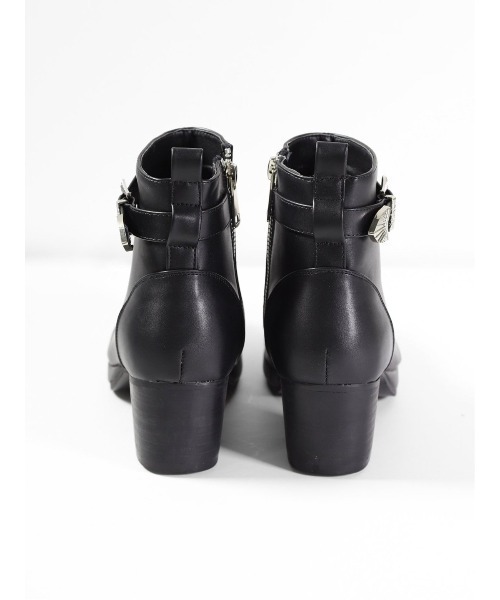 semantic design（セマンティックデザイン）の「セマンティックデザイン/semantic design ウエスタンベルト ヒールブーツ（ブーツ・メンズ・ブラック・LARGE/MEDIUM）」の5枚目の写真