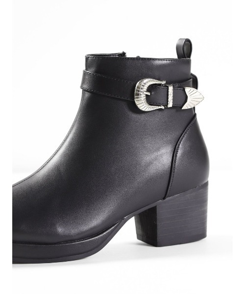 semantic design（セマンティックデザイン）の「セマンティックデザイン/semantic design ウエスタンベルト ヒールブーツ（ブーツ・メンズ・ブラック・LARGE/MEDIUM）」の9枚目の写真