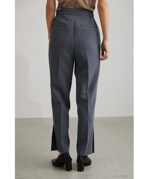 STYLEMIXER（スタイルミキサー）の「ﾍﾞﾝﾂｽﾘｯﾄﾃｰﾊﾟｰﾄﾞﾊﾟﾝﾂ（スラックス・レディース・グレー/ベージュ・X-SMALL/SMALL/MEDIUM）」の8枚目の写真