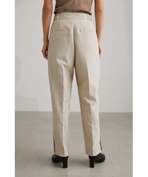STYLEMIXER（スタイルミキサー）の「ﾍﾞﾝﾂｽﾘｯﾄﾃｰﾊﾟｰﾄﾞﾊﾟﾝﾂ（スラックス・レディース・グレー/ベージュ・X-SMALL/SMALL/MEDIUM）」の18枚目の写真