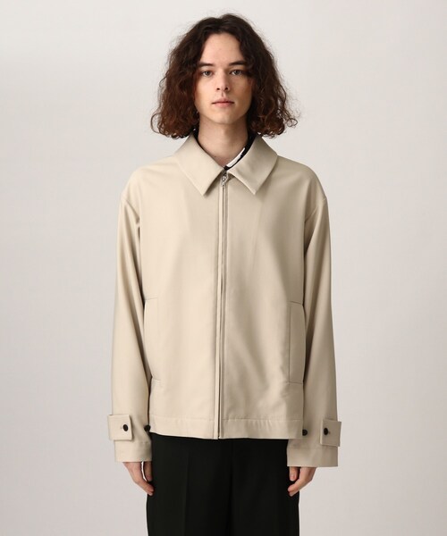 tk.TAKEO KIKUCHI（ティーケータケオキクチ）の「◆ルーズジャケット（ブルゾン・メンズ・ライトグリーン/ナチュラル/ブラック・01/02/03）」の9枚目の写真