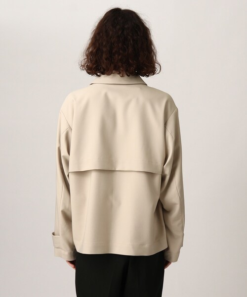 tk.TAKEO KIKUCHI（ティーケータケオキクチ）の「◆ルーズジャケット（ブルゾン・メンズ・ライトグリーン/ナチュラル/ブラック・01/02/03）」の4枚目の写真