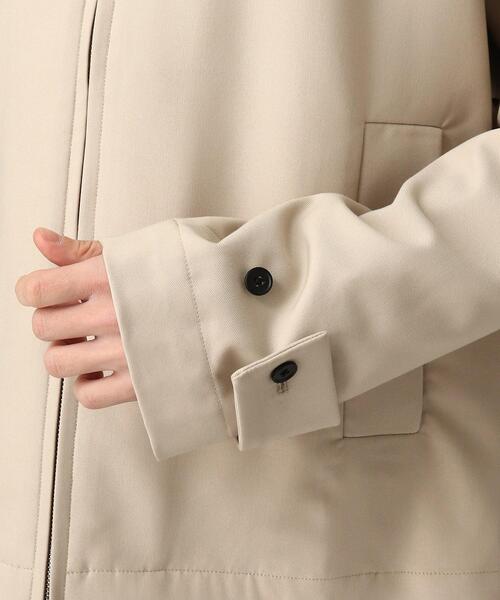 tk.TAKEO KIKUCHI（ティーケータケオキクチ）の「◆ルーズジャケット（ブルゾン・メンズ・ライトグリーン/ナチュラル/ブラック・01/02/03）」の11枚目の写真