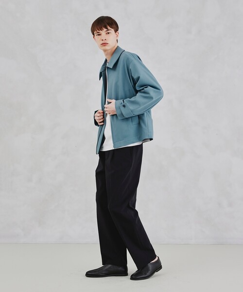 tk.TAKEO KIKUCHI（ティーケータケオキクチ）の「◆ルーズジャケット（ブルゾン・メンズ・ライトグリーン/ナチュラル/ブラック・01/02/03）」の19枚目の写真