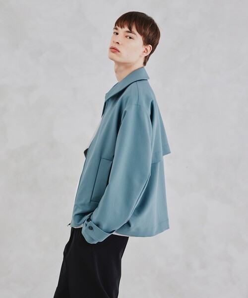 tk.TAKEO KIKUCHI（ティーケータケオキクチ）の「◆ルーズジャケット（ブルゾン・メンズ・ライトグリーン/ナチュラル/ブラック・01/02/03）」の22枚目の写真