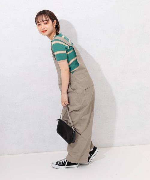 nemne store（ネンネストア）の「ボーダーサマーニットT（ニット/セーター・レディース・イエロー系その他/グリーン系その他/オレンジ系その他・フリー）」の7枚目の写真