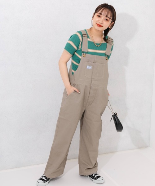 nemne store（ネンネストア）の「ボーダーサマーニットT（ニット/セーター・レディース・イエロー系その他/グリーン系その他/オレンジ系その他・フリー）」の10枚目の写真