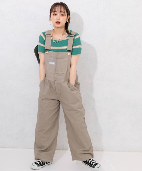 nemne store（ネンネストア）の「ボーダーサマーニットT（ニット/セーター・レディース・イエロー系その他/グリーン系その他/オレンジ系その他・フリー）」の12枚目の写真