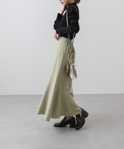 COLONY 2139（コロニートゥーワンスリーナイン）の「パワショルリブハイネックニットプルオーバー（ニット/セーター・レディース・ブラック/オフホワイト・FREE）」の20枚目の写真