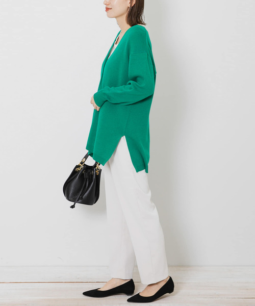URBAN RESEARCH Sonny Label(アーバンリサーチサニーレーベル)の「カラーイージーストレートパンツ(その他パンツ・レディース・ブラック/グリーン/アイボリー・FREE)」の13枚目の写真