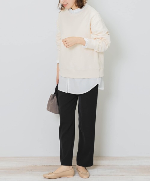 URBAN RESEARCH Sonny Label(アーバンリサーチサニーレーベル)の「カラーイージーストレートパンツ(その他パンツ・レディース・ブラック/グリーン/アイボリー・FREE)」の18枚目の写真
