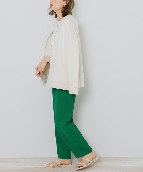 URBAN RESEARCH Sonny Label(アーバンリサーチサニーレーベル)の「カラーイージーストレートパンツ(その他パンツ・レディース・ブラック/グリーン/アイボリー・FREE)」の8枚目の写真