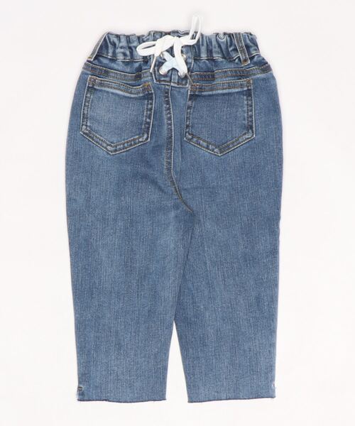 petit main(プティマイン)の「【リンク】レースアップデニム(デニムパンツ・キッズ・ブラック/アイボリー/ブルー・130cm/90cm/120cm/80cm/100cm/110cm)」の4枚目の写真