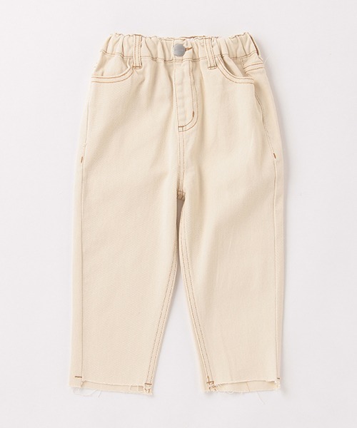 petit main(プティマイン)の「【リンク】レースアップデニム(デニムパンツ・キッズ・ブラック/アイボリー/ブルー・130cm/90cm/120cm/80cm/100cm/110cm)」の2枚目の写真