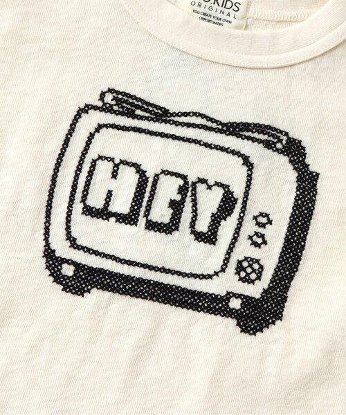 F.O.KIDS(エフオーキッズ)の「BIGロゴ刺繍Tシャツ(Tシャツ/カットソー・キッズ・マスタード/グレー/ネイビー/キナリ・110/90/120/140/130/80/100/95)」の16枚目の写真