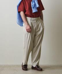 ＜Steven Alan＞ T/C/L OX 2PLEATED PANTS-BOLD/パンツ