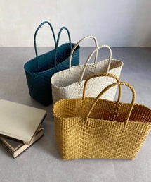 CAPRICIEUX LE'MAGE | 〈WEB限定カラー/グリーン〉メルカドウーブンバッグ(トートバッグ)