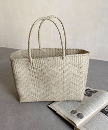 CAPRICIEUX LE'MAGE | 〈WEB限定カラー/グリーン〉メルカドウーブンバッグ(トートバッグ)