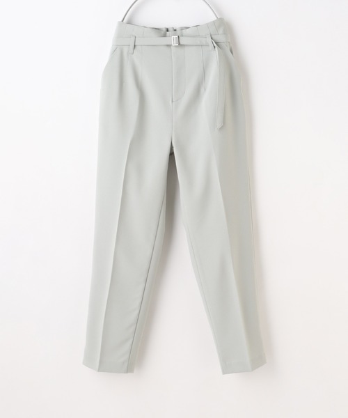 Honeys（ハニーズ）の「テーパードパンツ（スラックス・レディース・ブラック/ネイビー/アイボリー/グリーン系その他/ライトベージュ/ダークベージュ・S/M/L/LL）」の10枚目の写真