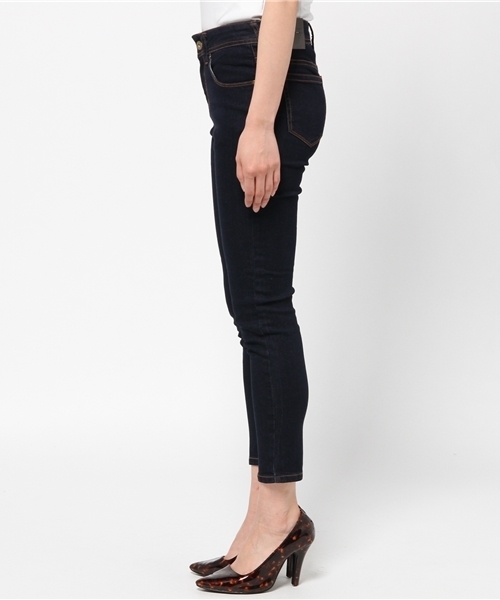 WEGO（ウィゴー）の「WEGO/フィラメントスキニーパンツ（デニムパンツ・レディース・インディゴブルー/ネイビー/ライトインディゴブルー・MEDIUM/LARGE）」の12枚目の写真