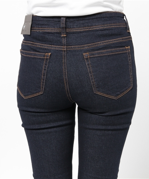 WEGO（ウィゴー）の「WEGO/フィラメントスキニーパンツ（デニムパンツ・レディース・インディゴブルー/ネイビー/ライトインディゴブルー・MEDIUM/LARGE）」の5枚目の写真