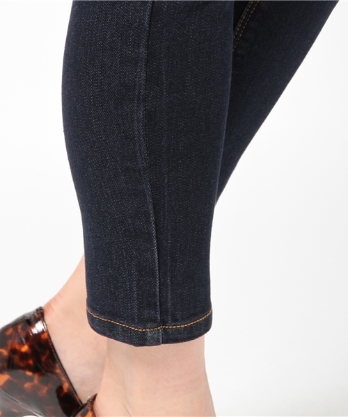 WEGO（ウィゴー）の「WEGO/フィラメントスキニーパンツ（デニムパンツ・レディース・インディゴブルー/ネイビー/ライトインディゴブルー・MEDIUM/LARGE）」の7枚目の写真