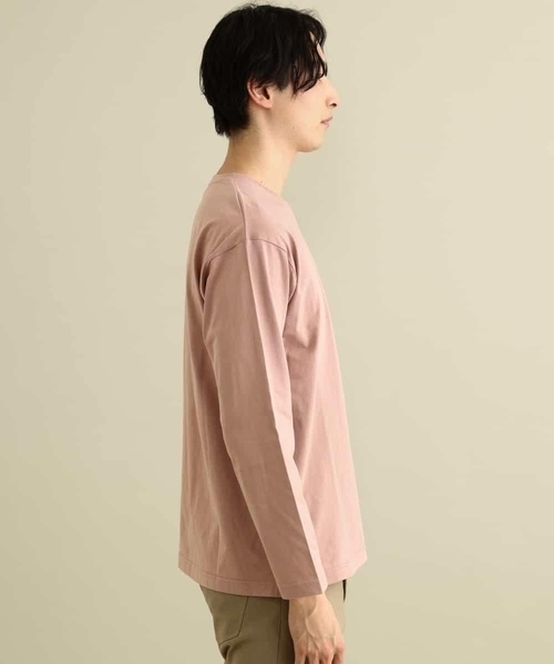 a.v.v(アーヴェヴェ)の「スクエアプリントセミワイドシルエットカットソー(Tシャツ/カットソー・メンズ・ホワイト/カーキ/ピンク・46/48/44/50)」の21枚目の写真