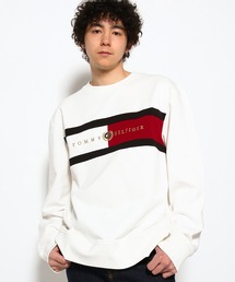 TOMMY HILFIGER | アイコンインサートクルーネックスウェットシャツ(スウェット)