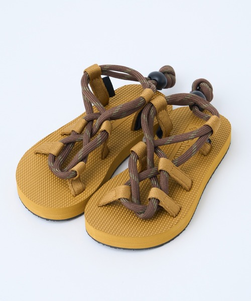 Columbia（コロンビア）の「【一部SHOP限定】【KIDS】【Columbia/コロンビア】別注　CUSCOPIASANDAL（サンダル・キッズ・ブラック/パープル/オレンジ・20/19/21）」の4枚目の写真