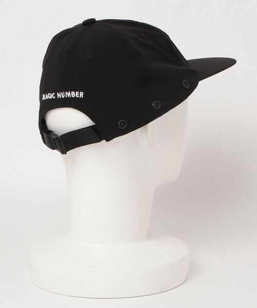 MAGIC NUMBER（マジック ナンバー）の「【MAGIC NUMBER】LIVIN' WELL STRETCH SUNSHADE CAP（キャップ・メンズ・ブラック・FREE）」の4枚目の写真