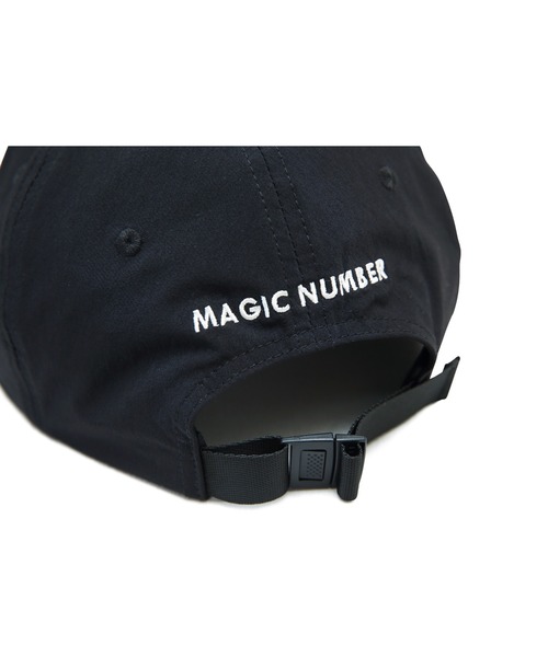 MAGIC NUMBER（マジック ナンバー）の「【MAGIC NUMBER】LIVIN' WELL STRETCH SUNSHADE CAP（キャップ・メンズ・ブラック・FREE）」の9枚目の写真