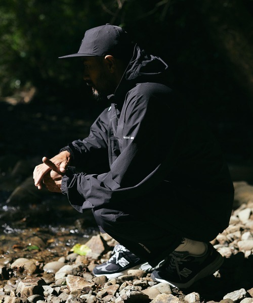 MAGIC NUMBER（マジック ナンバー）の「【MAGIC NUMBER】LIVIN' WELL STRETCH SUNSHADE CAP（キャップ・メンズ・ブラック・FREE）」の12枚目の写真