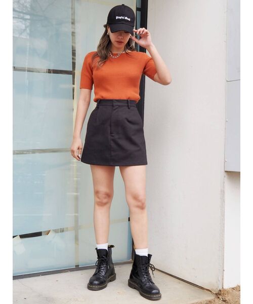 EVRIS(エヴリス)の「PLAYFUL MOOD CAP(キャップ・レディース・ホワイト/カーキ/ブラック・FREE)」の6枚目の写真