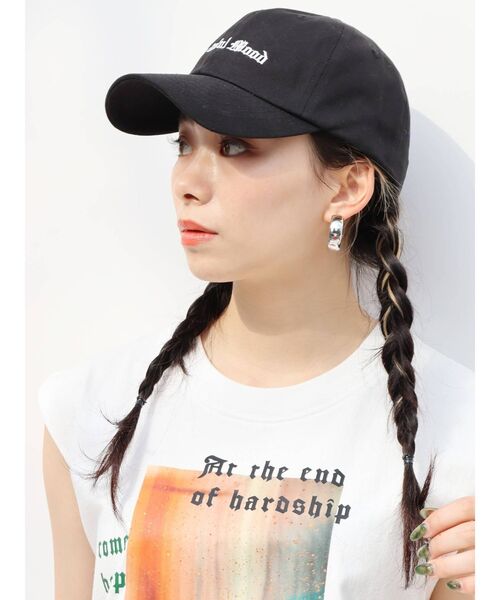 EVRIS(エヴリス)の「PLAYFUL MOOD CAP(キャップ・レディース・ホワイト/カーキ/ブラック・FREE)」の13枚目の写真