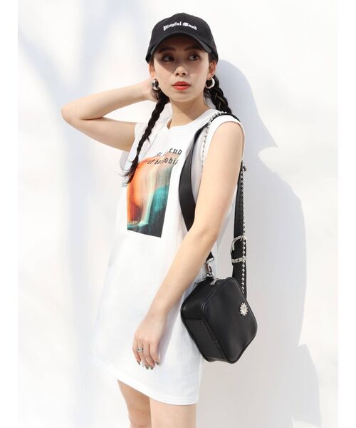 EVRIS(エヴリス)の「PLAYFUL MOOD CAP(キャップ・レディース・ホワイト/カーキ/ブラック・FREE)」の14枚目の写真