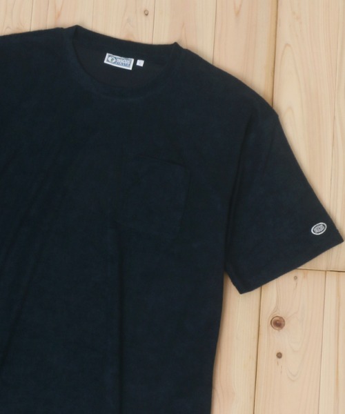 DISCUS ATHLETIC(ディスカス アスレチック)の「DISCUS/ディスカス パイル ワンポイント刺繍 無地半袖Tシャツ(Tシャツ/カットソー・メンズ・ブルー/ブラック/ホワイト/グレー/ネイビー/グリーン・M/XL/L)」の5枚目の写真