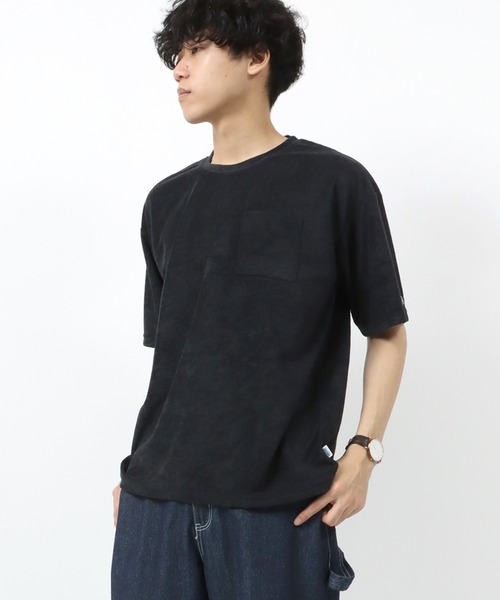 DISCUS ATHLETIC(ディスカス アスレチック)の「DISCUS/ディスカス パイル ワンポイント刺繍 無地半袖Tシャツ(Tシャツ/カットソー・メンズ・ブルー/ブラック/ホワイト/グレー/ネイビー/グリーン・M/XL/L)」の8枚目の写真