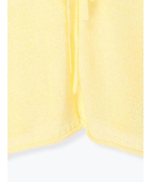 ehka sopo（エヘカソポ）の「テープヤーンリボン開きカーディガン（カーディガン/ボレロ・レディース・イエロー/モカ/キナリ・ﾌﾘ-）」の17枚目の写真